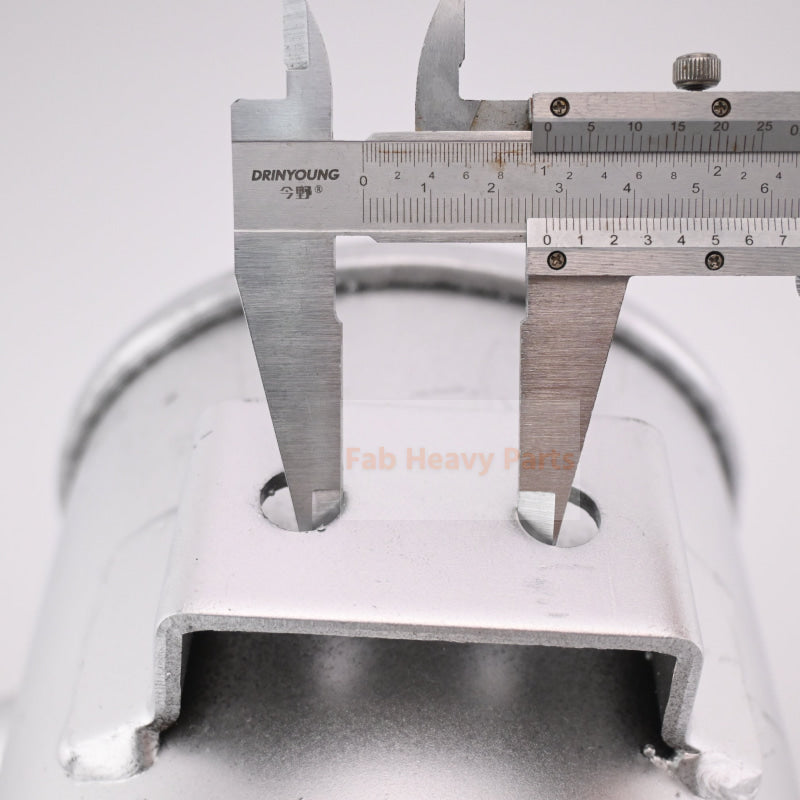 Muffler Silencer 60mm Inlet 40mm Outlet For Yanmar Excavator VIO75 400mm Height