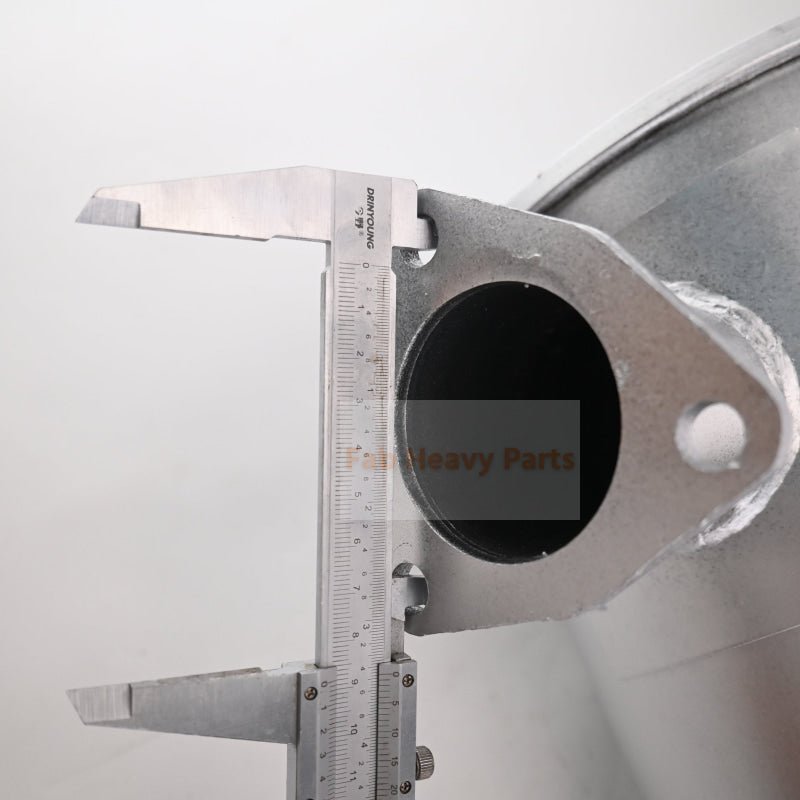 Muffler Silencer 620 - 41 - 15253 Fits for Komatsu Engine 4D95L 4D95L - 1 Excavator PW60 - 3 PW60S - 3 PC75UU - 1 - Fab Heavy Parts