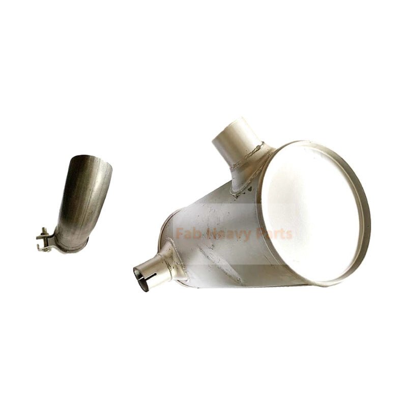 Muffler Silencer 6271 - 11 - 5230 Fits for Komatsu Engine SAA4D95LE - 5 SAA4D95LE - 5D SAA4D95LE - 5Q SAA4D95LE - 5R Excavator PC130 - 8 - Fab Heavy Parts