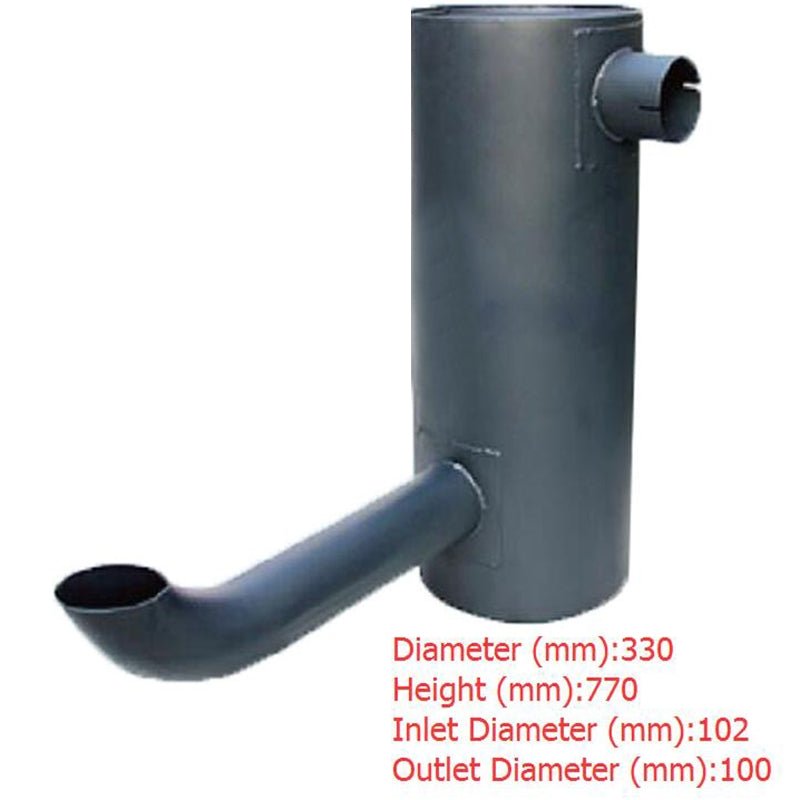 Muffler Silencer Fits for Volvo Excavator EC240BP - Fab Heavy Parts