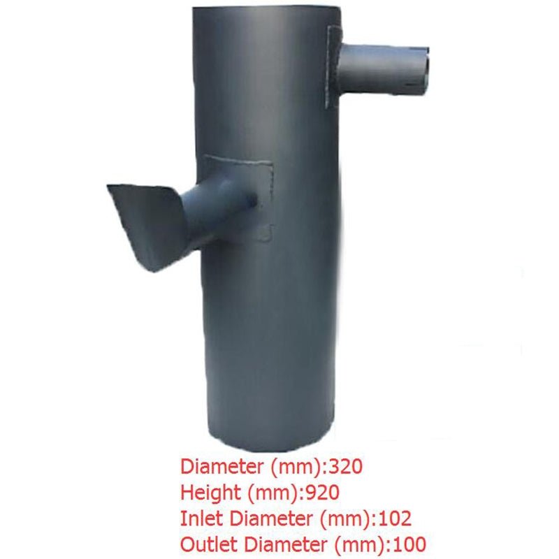 Muffler Silencer Fits for Volvo Excavator EC360 - Fab Heavy Parts