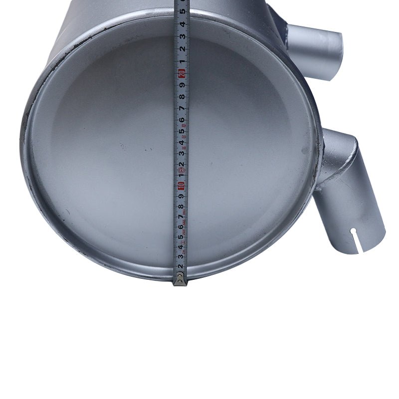 Muffler Silencer LE12P00004P3 LE12P00004P2 LE12P00003F1 Fits for Isuzu Engine 4JB1 Kobelco Excavator SK60 - 5 - Fab Heavy Parts