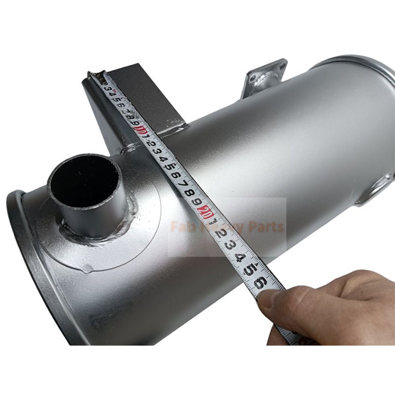 Muffler Silencer YM129240 - 13530 Fits for Komatsu Engine 3D84E Excavator PC30MR - 2 PC30MR - 3 PC30MR - 5 PC35MR - 2 PC35MR - 3 PC35MR - 5 - Fab Heavy Parts