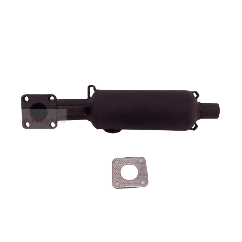 Muffler w/ Gasket 12582 - 12110 for Kubota D1005 D1105 D722 D905 WG752 WG972 WG750 - Fab Heavy Parts