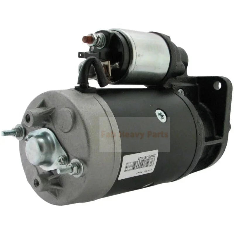 New 12V 10T Starter Motor 0001369020 SR5057X 86513093 18024 Fits for New Holland L781 L783 L865 LS180 LX865 LX885 Diesel 1984 - 2000 - Fab Heavy Parts