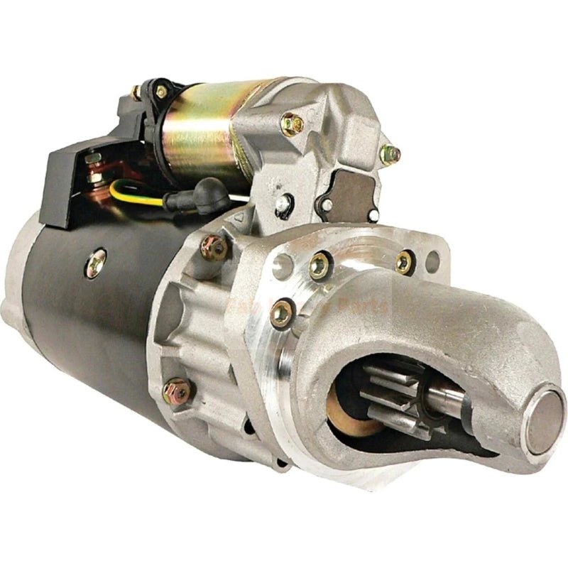 New 12V 10T Starter Motor 16644 10461627 AR63341 SE501415 Fits for John Deere 410B 1981 - 1995 4219D 4276 John Deere Diesel - Fab Heavy Parts