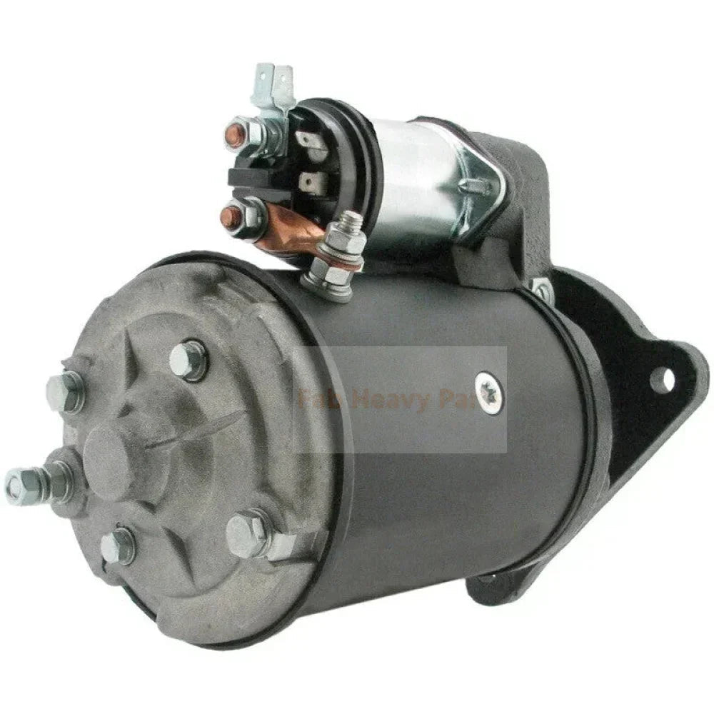 New 12V 10T Starter Motor 26363 26363A 17648 180 - 311 Fits for Allis Chalmers 180 185 200 6060 6070 6080 8010 840 940 Diesel 1968 - 1985 - Fab Heavy Parts