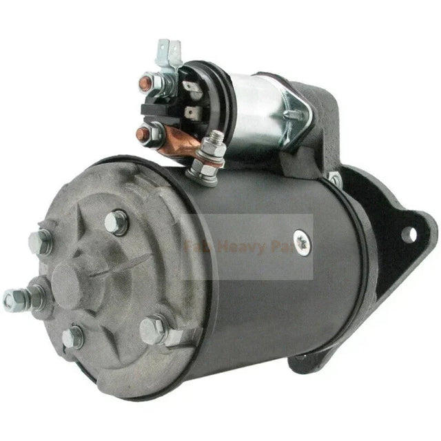 New 12V 10T Starter Motor 26363 26363A 17648 180 - 311 Fits for Allis Chalmers 180 185 200 6060 6070 6080 8010 840 940 Diesel 1968 - 1985 - Fab Heavy Parts
