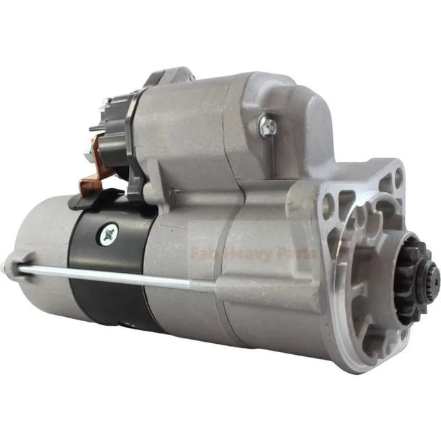 New 12V 10T Starter Motor 428000 - 6030 428000 - 9910 87638510 87638510 Fits for 420CT Case 432T/M3 3.2L 3.9L Turbo Diesel 2008 - 2016 - Fab Heavy Parts