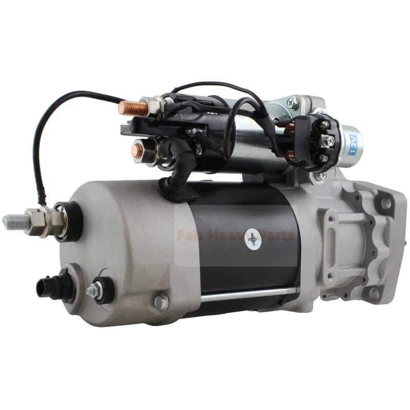 New 12V 11T Starter Motor 8200793 3447 8200915 8200971 Fits for Freightliner Cascadia 2013 - 2017 - Fab Heavy Parts