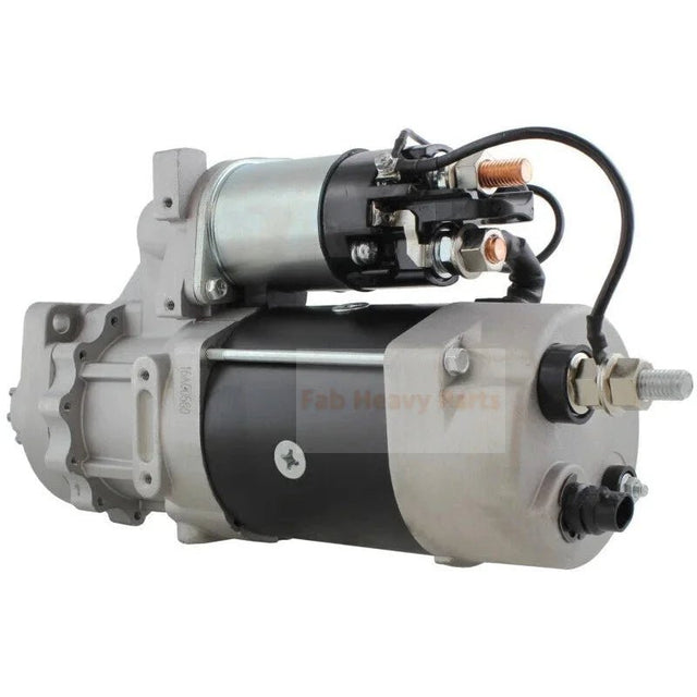 New 12V 11T Starter Motor 8200793 3447 8200915 8200971 Fits for Freightliner Cascadia 2013 - 2017 - Fab Heavy Parts