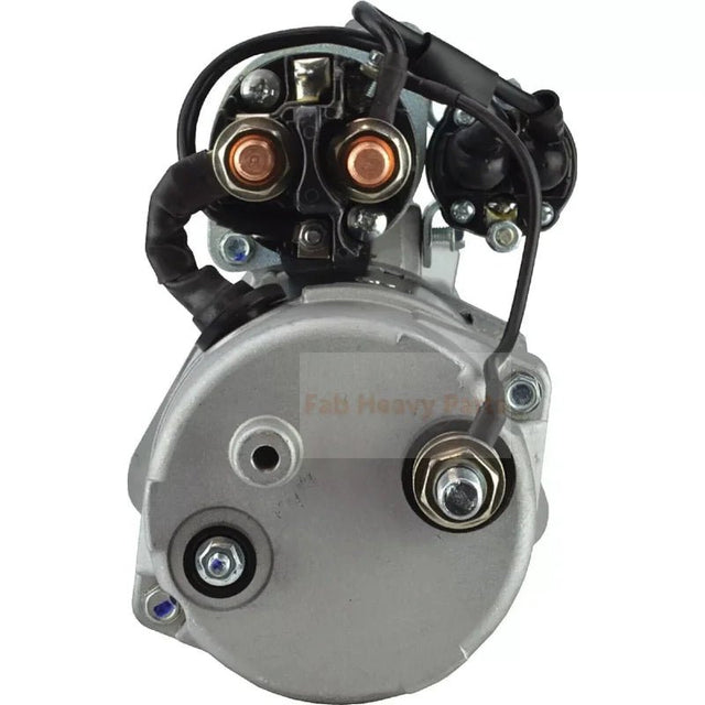 New 12V 12T Starter Motor 21019456 21328201076 8200611 21019456 6881 Fits for Volvo VNL 300 430 630 670 2015 - 2016 - Fab Heavy Parts