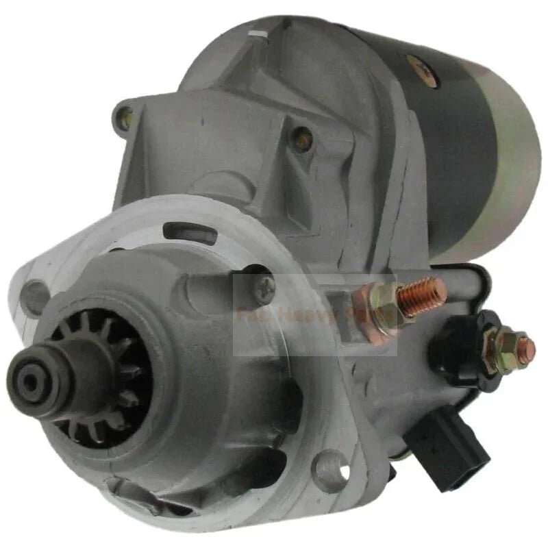 New 12V 13T Starter Motor 16990 86982709R 1308066H91 Fits for Case 4390 L4 3.9L 239CID 1984 - 1992 & Case/IH 6000 6 3.7L 225CID 1985 - 1992 - Fab Heavy Parts