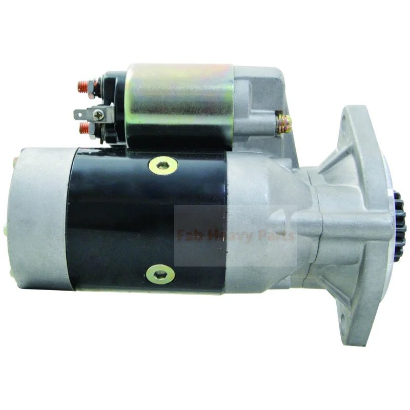 New 12V 15T Starter Motor VV12913677011 12913677011 19709 Fits for New Holland E50B 39HP V8 Diesel 2008 - 2012 - Fab Heavy Parts