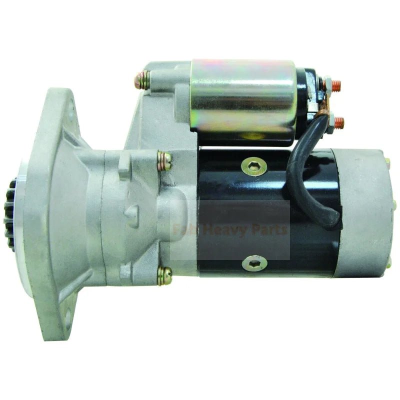 New 12V 15T Starter Motor VV12913677011 12913677011 19709 Fits for New Holland E50B 39HP V8 Diesel 2008 - 2012 - Fab Heavy Parts