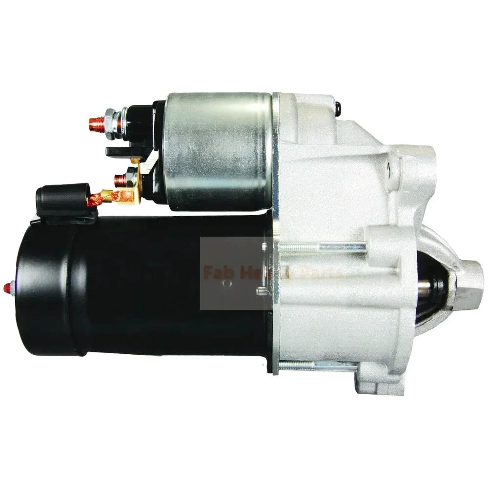 New 12V 9T Starter Motor 0001112007 0001112019 30737 Fits for Peugeot 206 L4 1.4L 1360CC 83CID 1.6L 1587CC 97CID 2001 - 2009 - Fab Heavy Parts