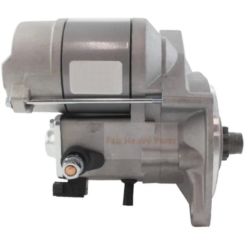 New 12V 9T Starter Motor 16021 428000 - 0870 M810337 119626 - 77020 Fits for John Deere X495 Yanmar 3TNV76 1.1L 24HP Diesel 2002 - 2011 - Fab Heavy Parts
