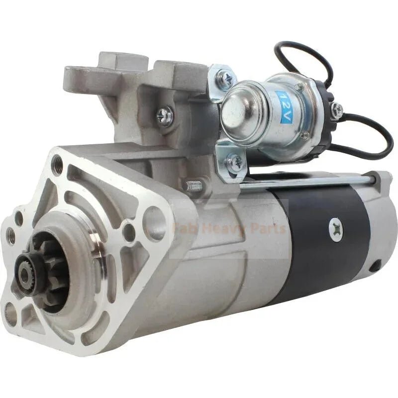 New 12V 9T Starter Motor 18538 M008T55073 RM015766E Fits for Mitsubishi Fuso FE FG 3.9L/238CI L4 1996 - 2004 - Fab Heavy Parts