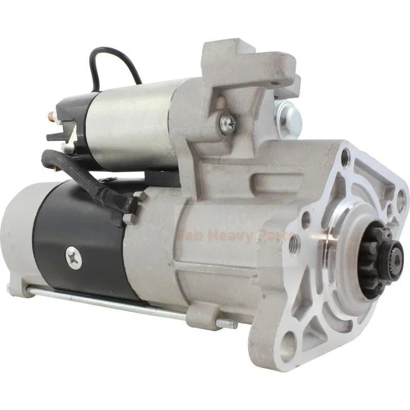 New 12V 9T Starter Motor 18538 M008T55073 RM015766E Fits for Mitsubishi Fuso FE FG 3.9L/238CI L4 1996 - 2004 - Fab Heavy Parts