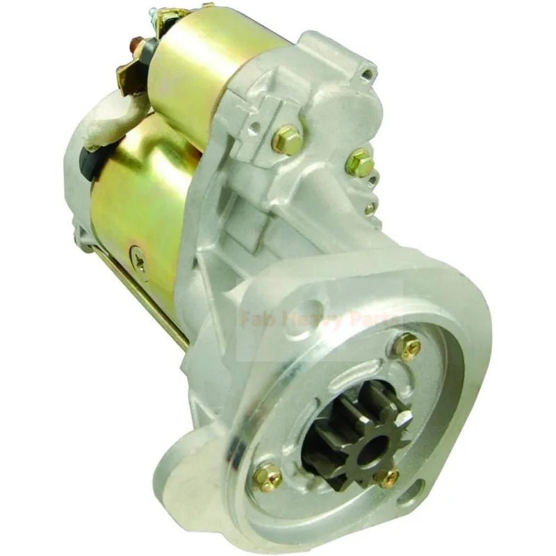 New 12V 9T Starter Motor 33182 104 - 460B 435595 33182N Fits for Nissan (2008 - 2008) for Nissan Europe (2002 - 2006) for Nissan LCV - Europe (2003 - 2008) - Fab Heavy Parts