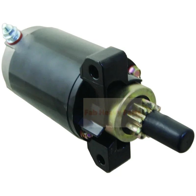 New 12V 9T Starter Motor 50 - 830308 50 - 893886T 5769 Fits for Mercury 25E 25EH 25EL 25ELH 25ELPT B/F 4 - Stroke 30.4cid - 25 H.P. 1998 - 2005 - Fab Heavy Parts