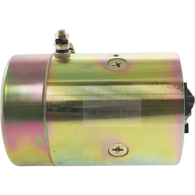 New 12V Pump Motor 19024710 2200355 10759 0136350011 Fits for Hyster, J.S. Barnes & Monarch Hydraulic, Arctic & Boss Snow Plow Applications - Fab Heavy Parts