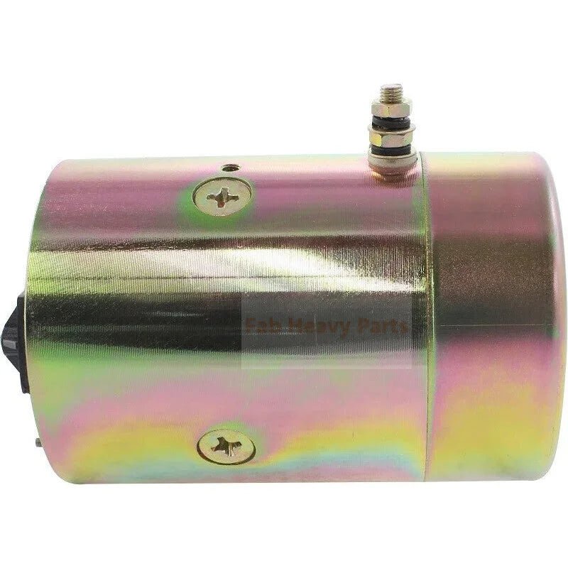 New 12V Pump Motor 19024710 2200355 10759 0136350011 Fits for Hyster, J.S. Barnes & Monarch Hydraulic, Arctic & Boss Snow Plow Applications - Fab Heavy Parts