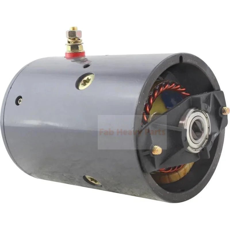 New 12V Pump Motor W8911 W8911D 6189 Fits for Sno - Way Snow Plow - Fab Heavy Parts