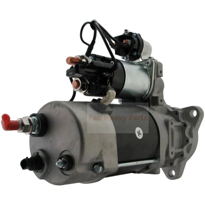 New 24V 12T Starter Motor 8200436 8200519 6857 Fits for Mercedes Heavy Duty - Europe 2540 2544 2644 330 3340 3344 2005 - 2013 OM457LA Euro3 11.7L Dsl. - Fab Heavy Parts