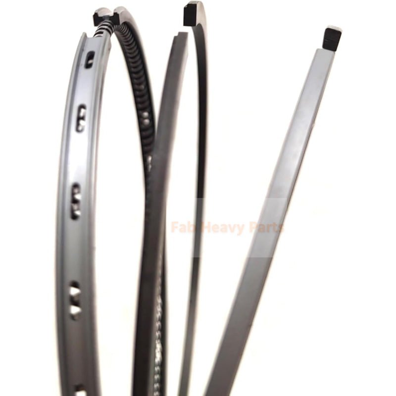 New 3 Piston Ring Set MM432920 Fits For Mitsubishi Engine K3H - Fab Heavy Parts