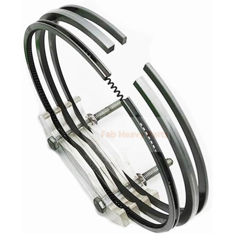 New 3 Sets Piston Ring 1 - 12121086 - 0 1121210860 Fits For Isuzu Engine 6RB1 - Fab Heavy Parts