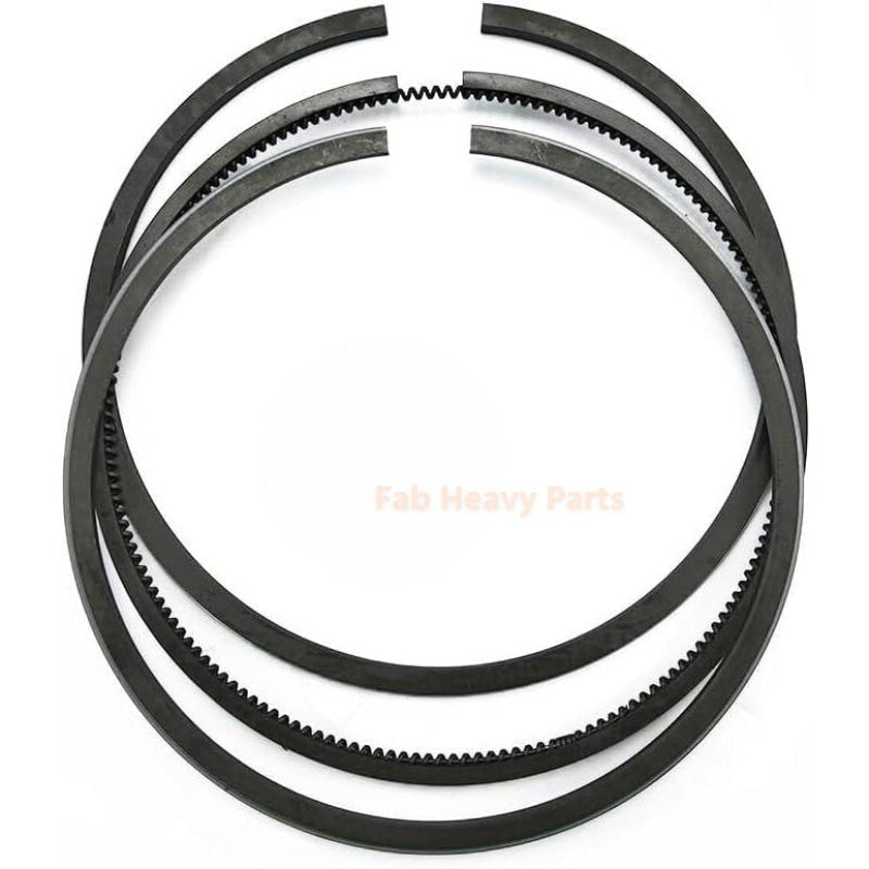 New 3 Sets Piston Ring 1 - 12121086 - 0 1121210860 Fits For Isuzu Engine 6RB1 - Fab Heavy Parts