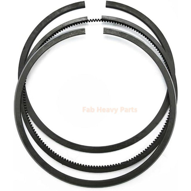 New 3 Sets Piston Ring 1 - 12121086 - 0 1121210860 Fits For Isuzu Engine 6RB1 - Fab Heavy Parts