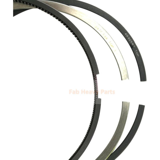 New 3 Sets Piston Ring 6754 - 31 - 2010 Fits For Komatsu Engine 6D107 - Fab Heavy Parts