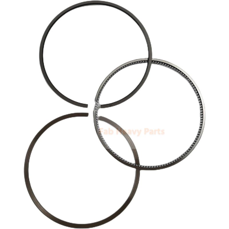 New 4 Cylinder Piston Ring Set ME993913 ME995590 Fits For Mitsubishi Engine 4M50 4M50T - Fab Heavy Parts