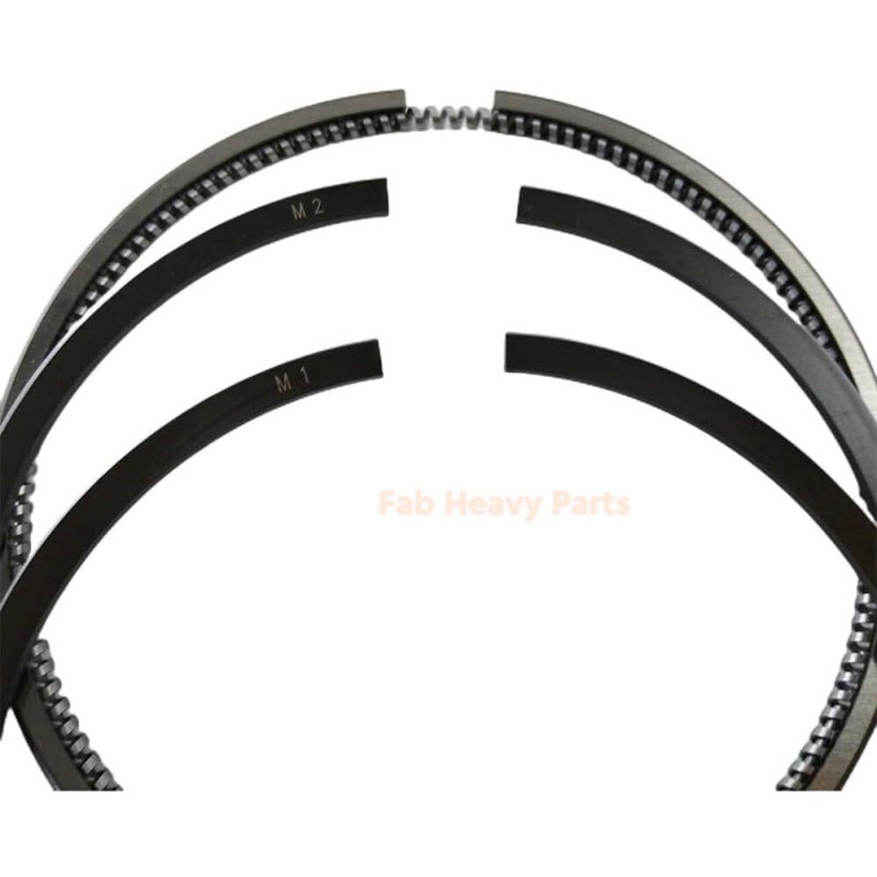 New 4 Piston Ring Kit 16271 - 21050 Fits For Kubota V1305 Engine Parts - Fab Heavy Parts