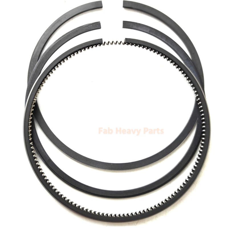 New 4 Piston Ring Set 15571 - 21050 Fits For Kubota Engine V4300 - Fab Heavy Parts