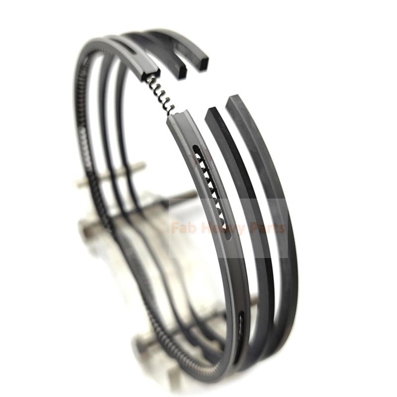 New 4 Piston Ring Set 15571 - 21050 Fits For Kubota Engine V4300 - Fab Heavy Parts