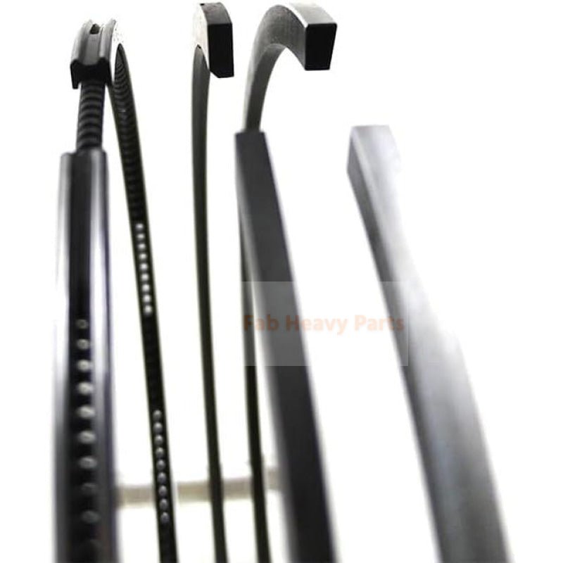 New 4 Sets Piston Ring 123907 - 22011 123907 - 22050 Fits For Yanmar 4D106 4TNV106 4TNE106 For Komatsu 4D106E - Fab Heavy Parts