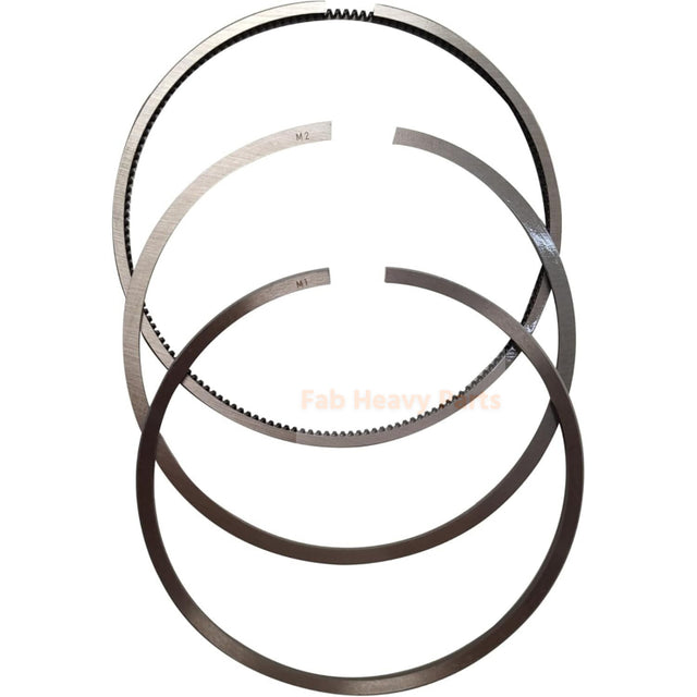 New 4 Sets Piston Ring 320-09299 320/09299 Fits For JCB Engine JCB444