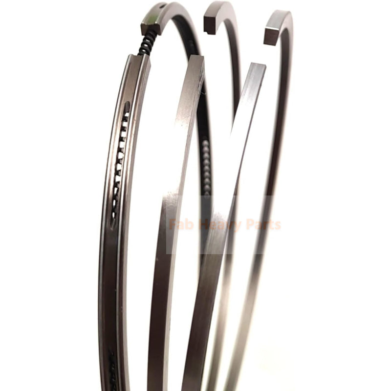 New 4 Sets Piston Ring 320-09299 320/09299 Fits For JCB Engine JCB444