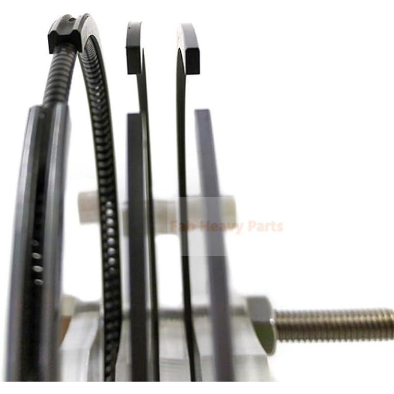 New 4 Sets Piston Ring 719620 - 22500 YM719620 - 22500 Fits For Yanmar Engine 3D72 - 2 3TNA72 3TNA72L - Fab Heavy Parts