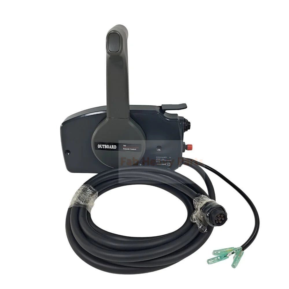 New 5M 7pins Side Mount Remote Control Box 703 - 48203 - 12N Fits for Yamaha Outboard - Fab Heavy Parts