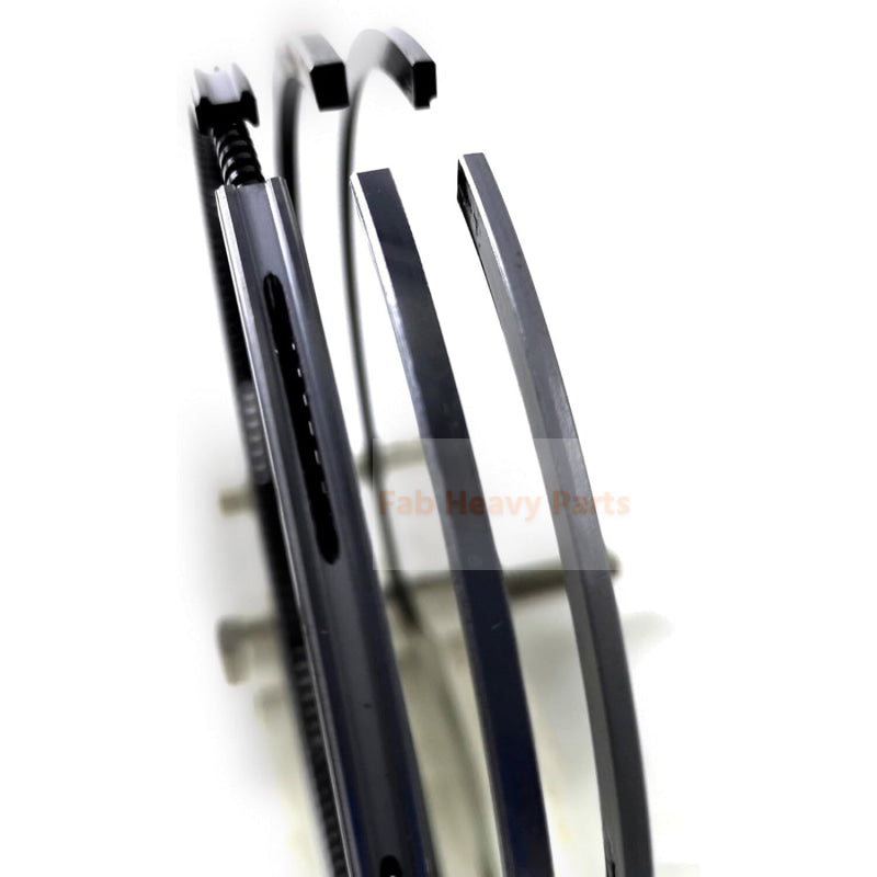 Nouveau anneau de piston à 6 cylindres Set ME021861 ME023333 ME024409 34417-09012 convient au moteur Mitsubishi 6DS7 S6E2 S6F