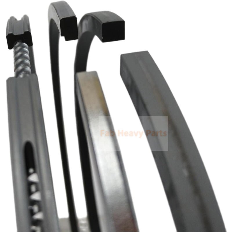 New 6 Piston Ring Set 12040 - 90026 Fits For Hino Engine PD6 - Fab Heavy Parts