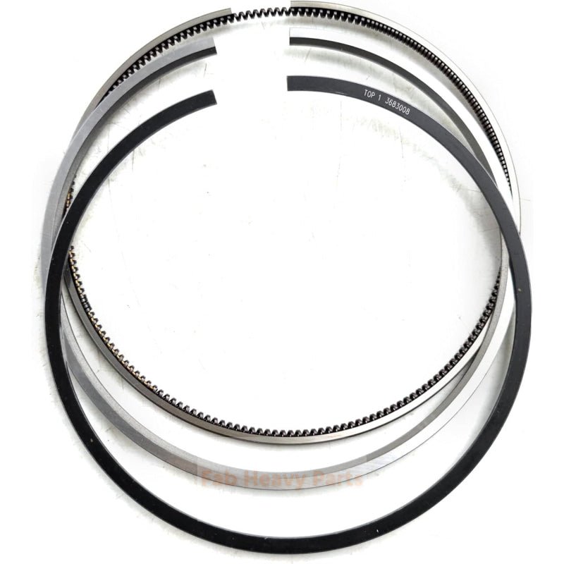 New 6 Piston Ring Set 2881756 Fits For Cummins Engine QSX15 ISX15 ISZ13 QSZ13 - Fab Heavy Parts
