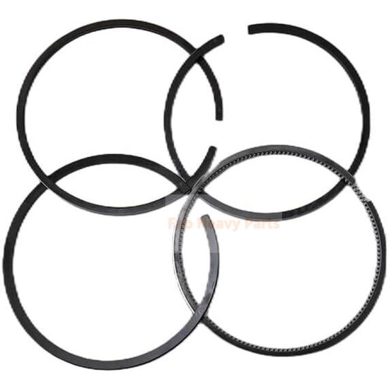 New 6 Piston Ring Set 30017 - 75003 30017 - 75002 30017 - 71003 30017 - 71002 30017 - 73002 Fits For Mitsubishi Engine 6DB1 6DB 6DB10 - Fab Heavy Parts