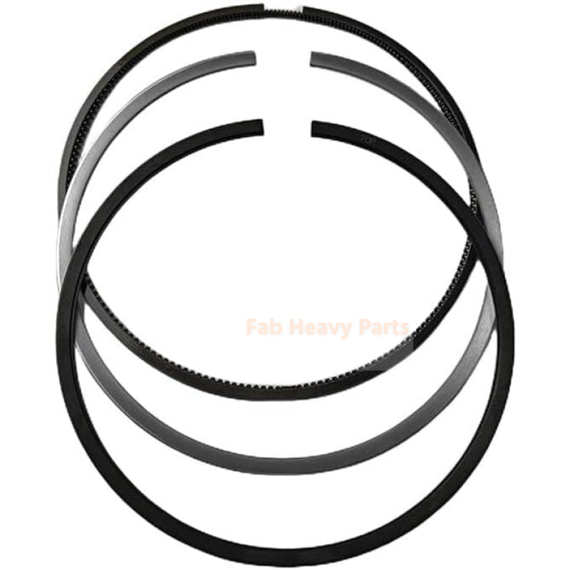 New 6 Piston Ring Set 37517 - 10010 Fits For Mitsubishi Engine S6R - Fab Heavy Parts