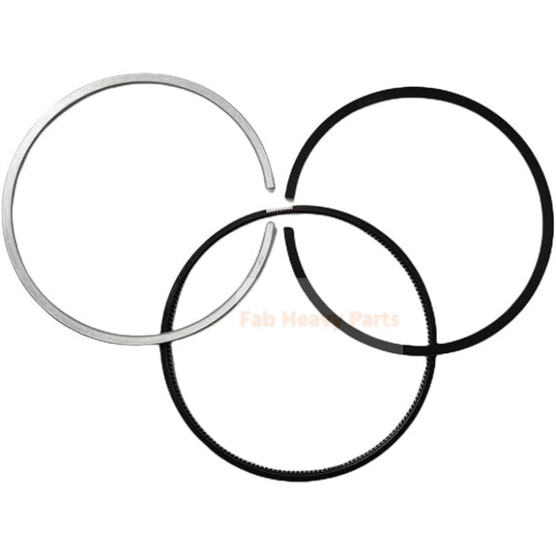 New 6 Piston Ring Set 37517 - 10010 Fits For Mitsubishi Engine S6R - Fab Heavy Parts