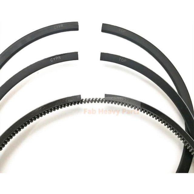 New 6 Piston Ring Set 4317 - 19011 5I7538 Fits For Caterpillar Engine S6K - Fab Heavy Parts